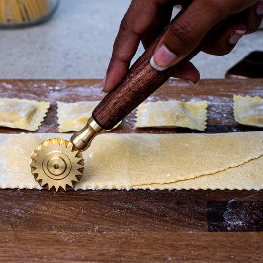 MAKING FRESH RAVIOLI