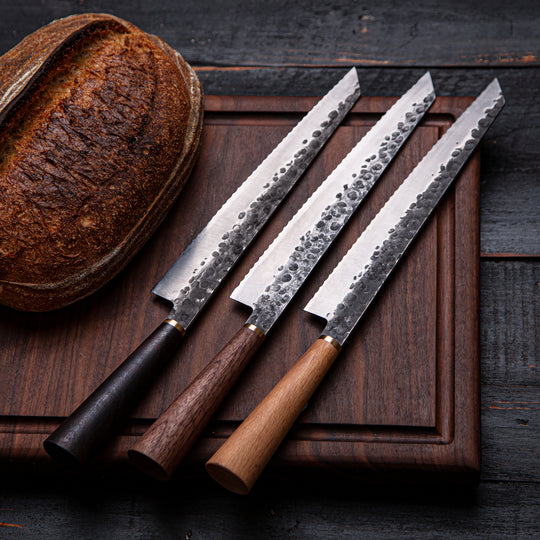 Three Katto Bread Knives