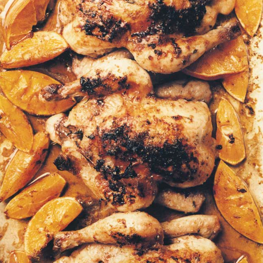 A Recipe For Thyme, Oregano & Citrus Roasted Poussins