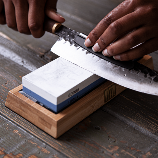 How To Sharpen A Knife With A Whetstone