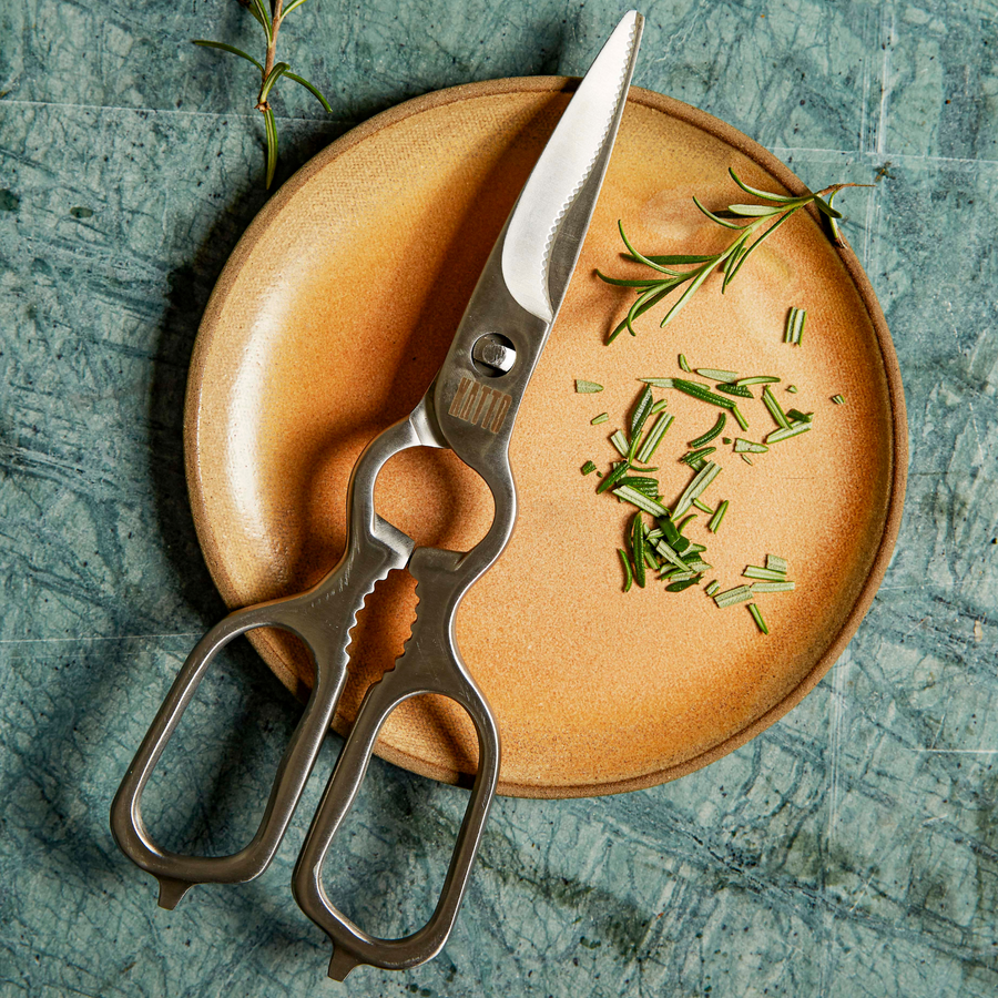 Japanese Steel Kitchen Scissors Katto
