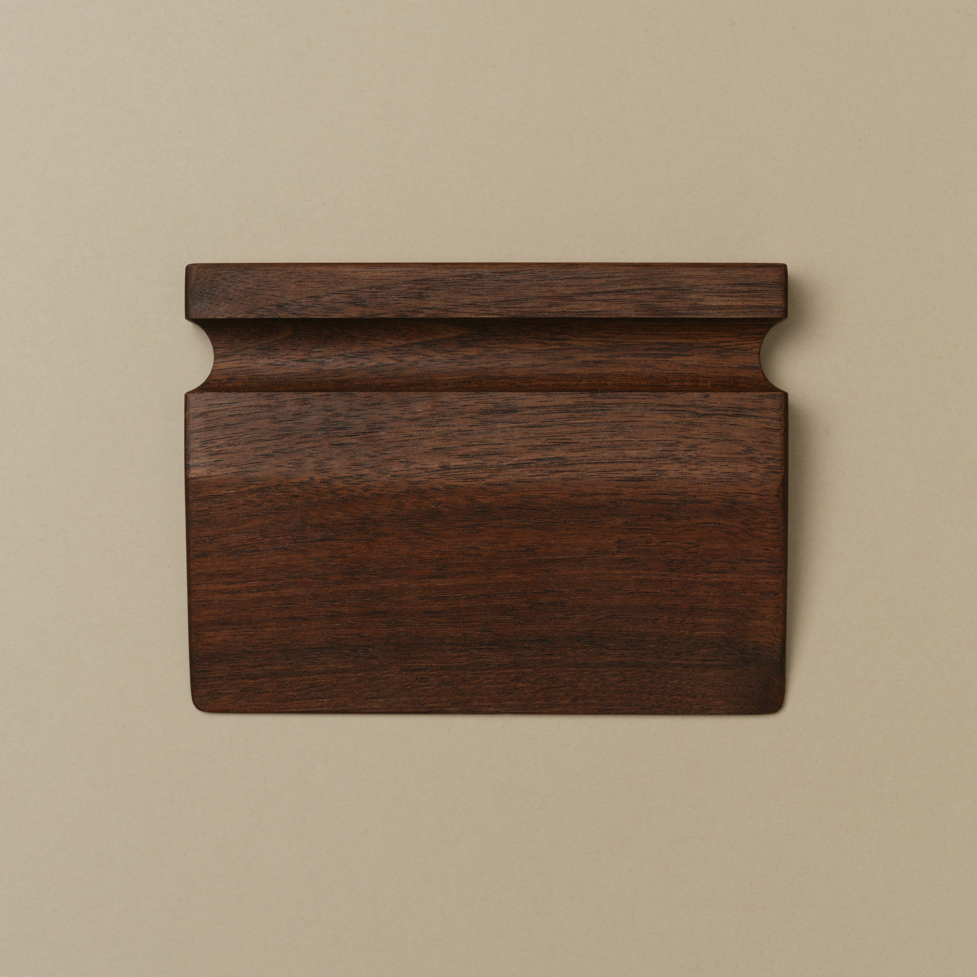 Katto walnut wood dough scraper