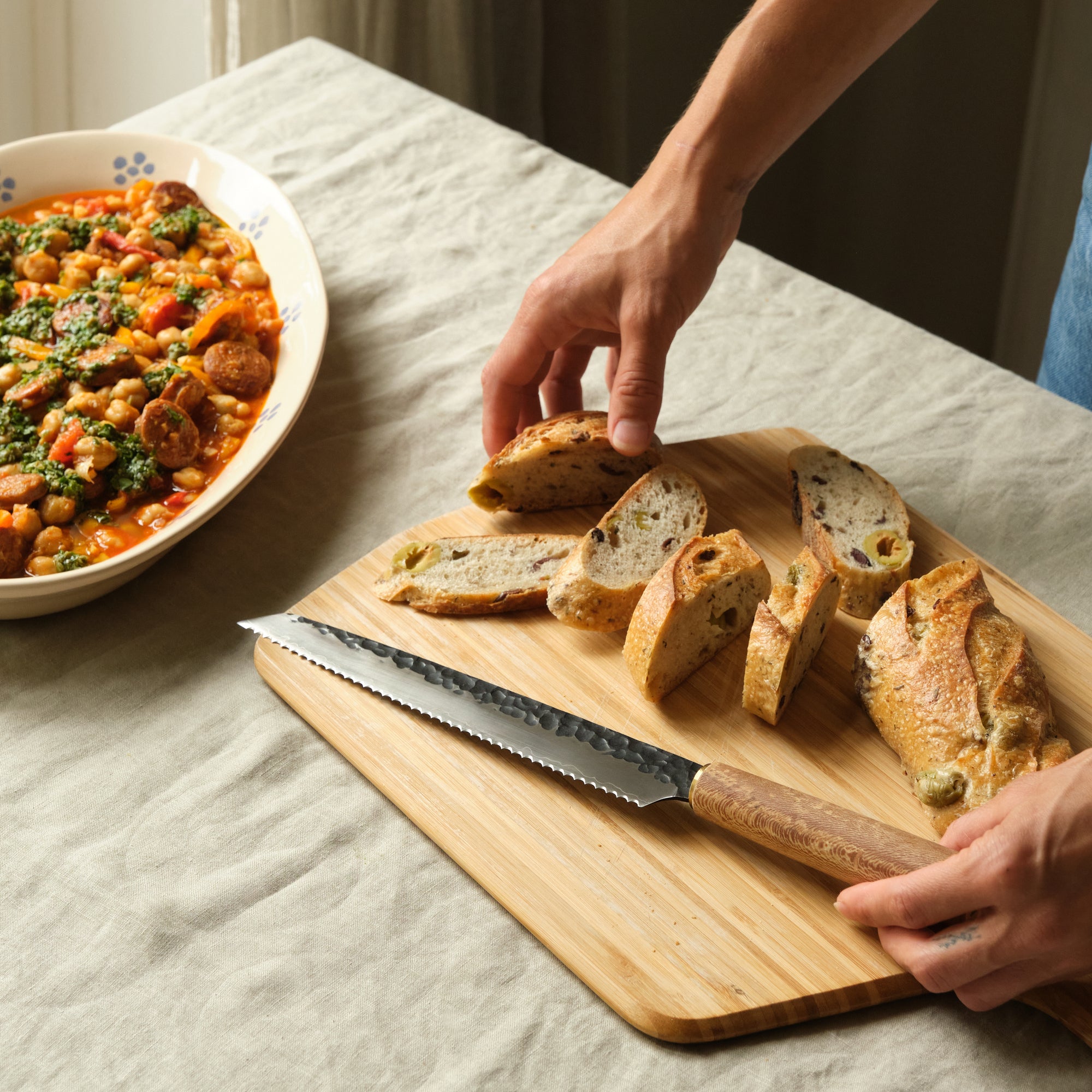 Katto x Natalia Rudin Bread Knife