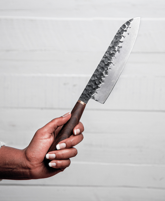 Handmade Chef Knives - Nakiri, Santoku, Utility and more –